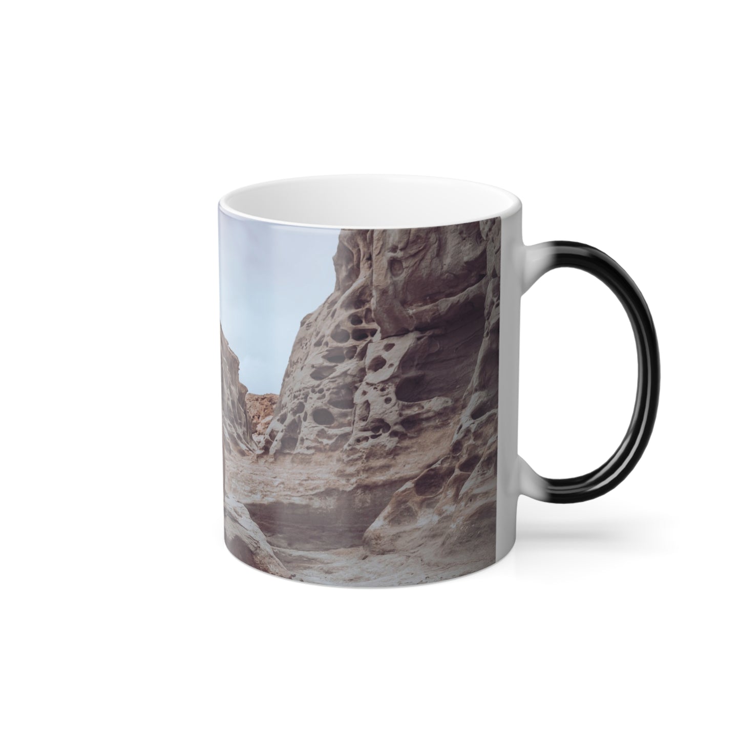 Naked Back Bend *Color Morphing* heat reactive Mug, 11oz