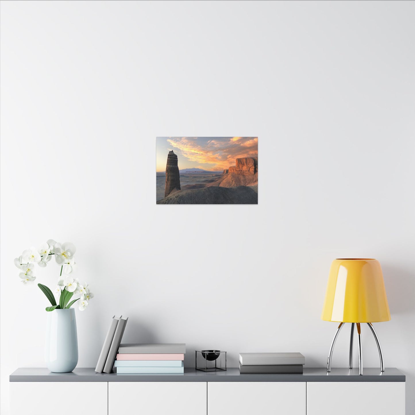 Angel Of Death, Utah - Desert Sunset Canvas Print — Dramatic Landscape Wall Art