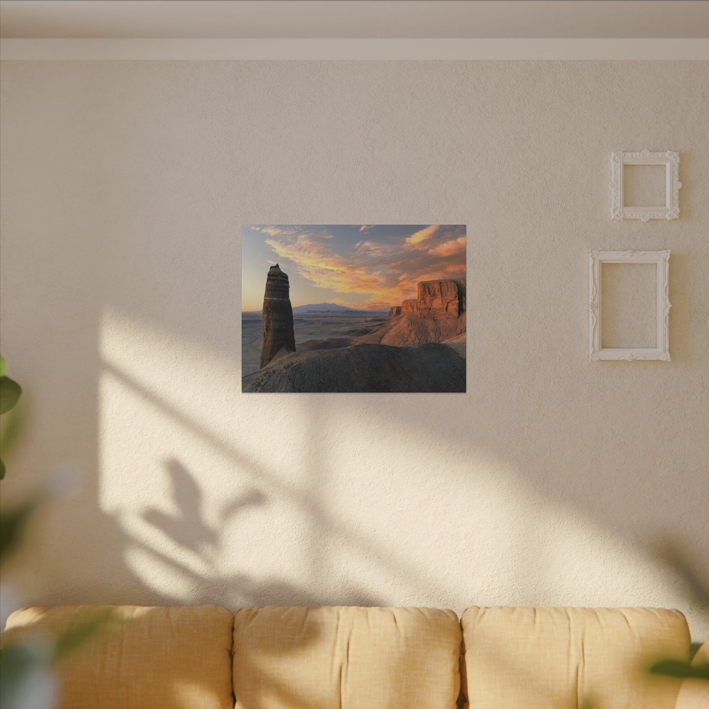 Angel Of Death, Utah - Desert Sunset Canvas Print — Dramatic Landscape Wall Art