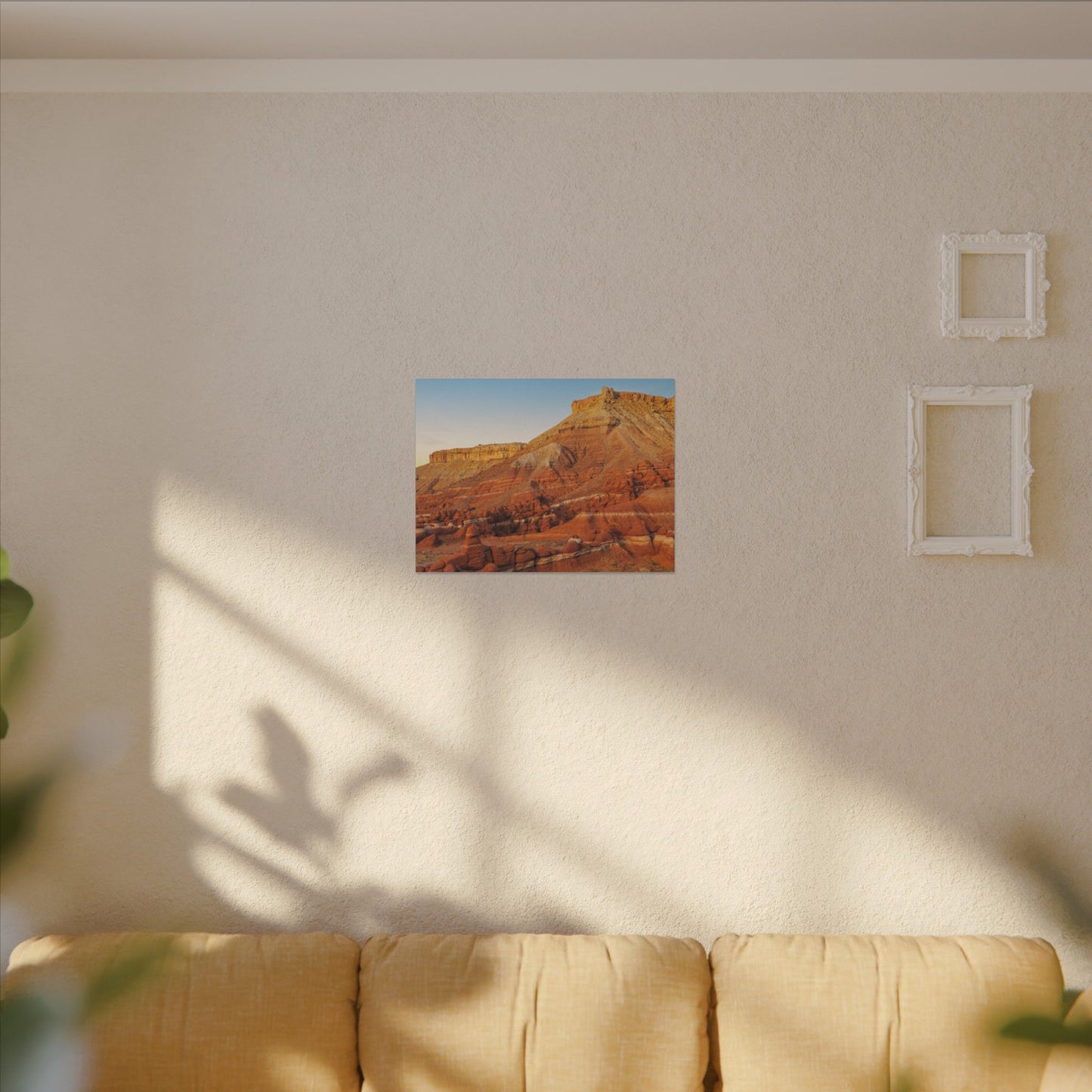 Little Egypt, Utah - Southwest Red Rock Landscape Canvas Print — Stretched Matte Wall Art