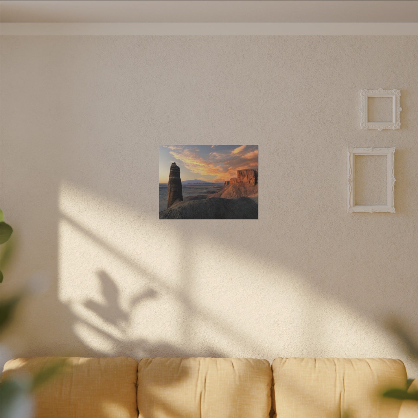 Angel Of Death, Utah - Desert Sunset Canvas Print — Dramatic Landscape Wall Art