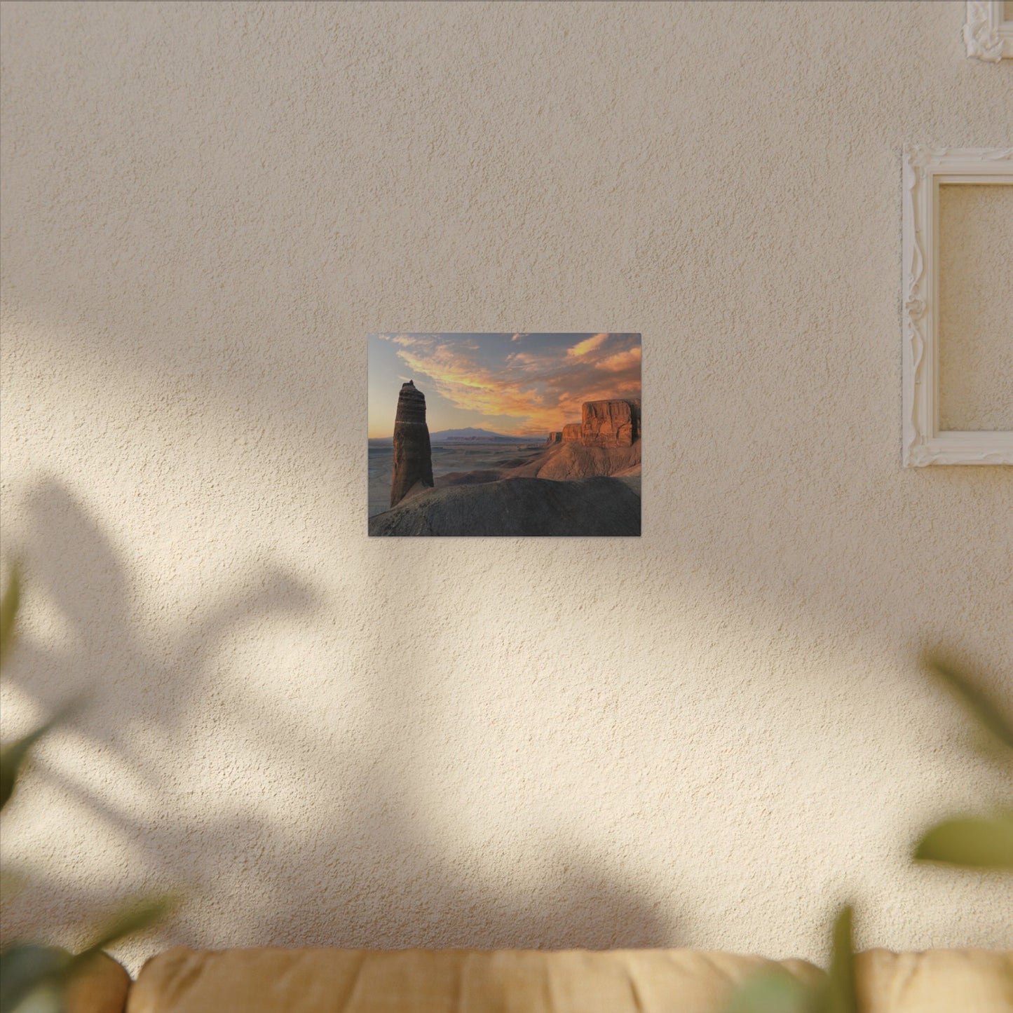 Angel Of Death, Utah - Desert Sunset Canvas Print — Dramatic Landscape Wall Art