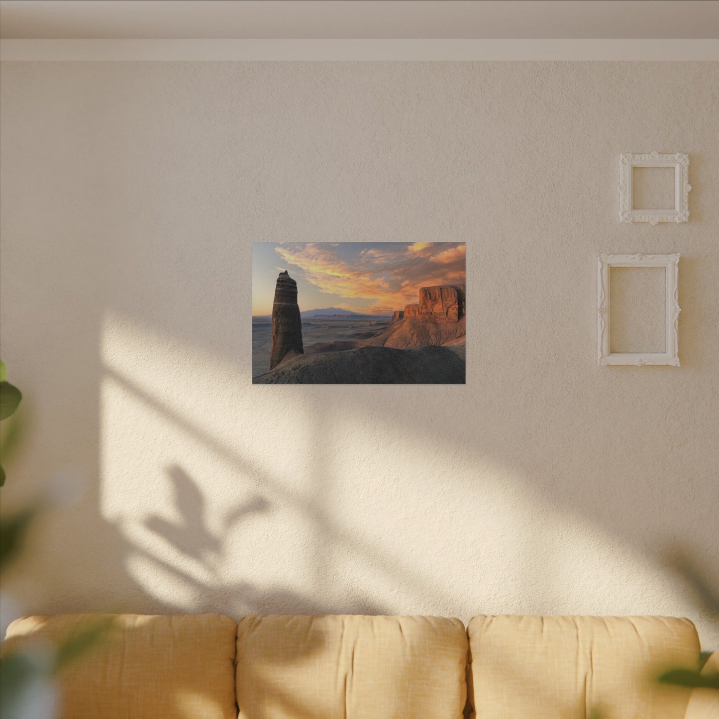 Angel Of Death, Utah - Desert Sunset Canvas Print — Dramatic Landscape Wall Art
