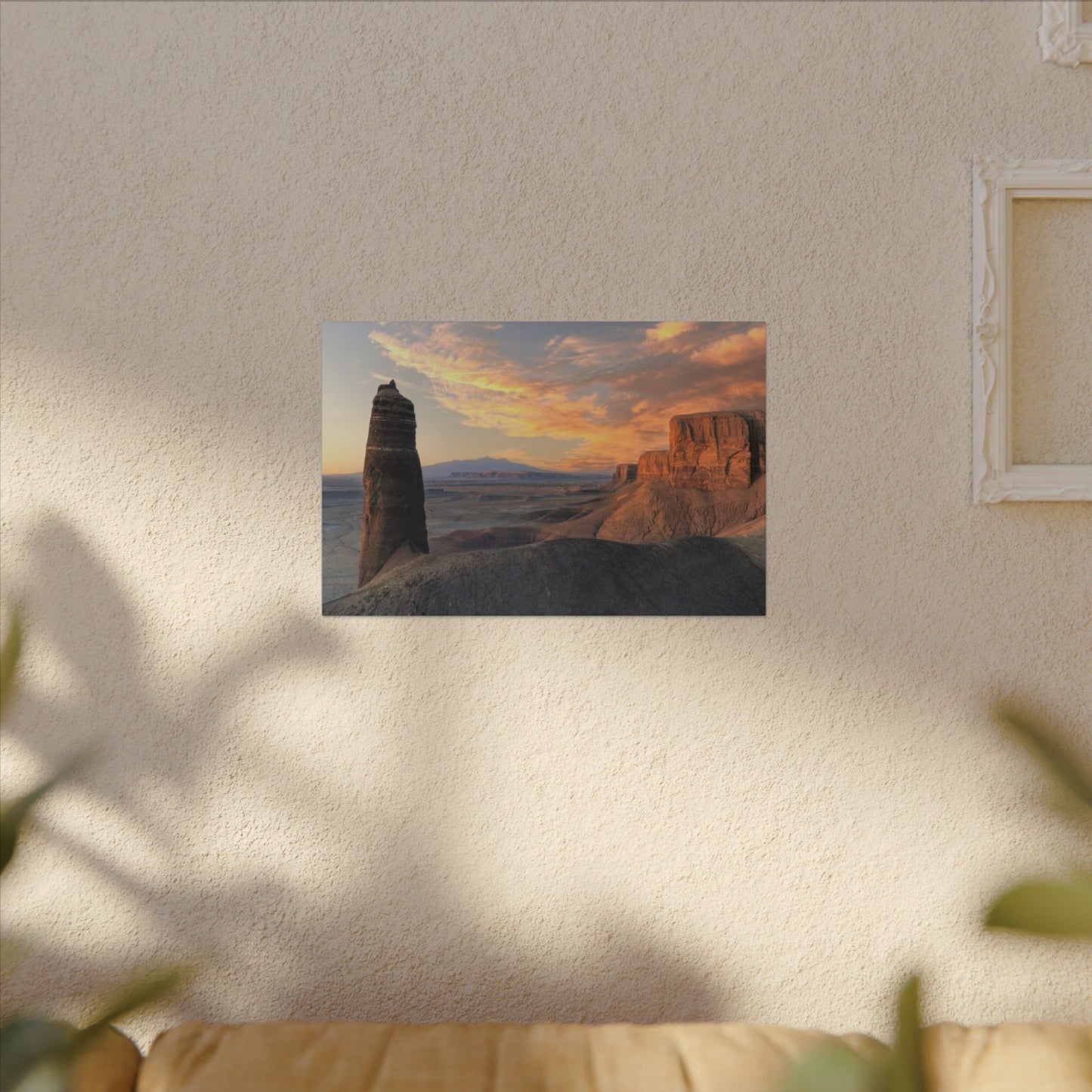 Angel Of Death, Utah - Desert Sunset Canvas Print — Dramatic Landscape Wall Art