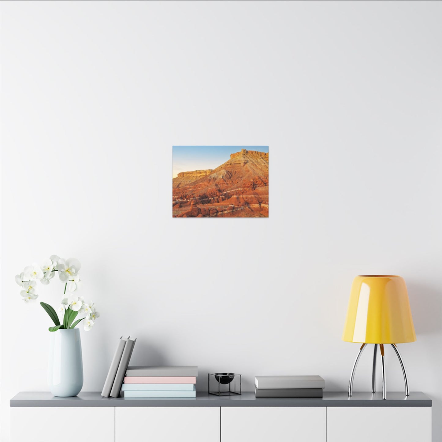 Little Egypt, Utah - Southwest Red Rock Landscape Canvas Print — Stretched Matte Wall Art