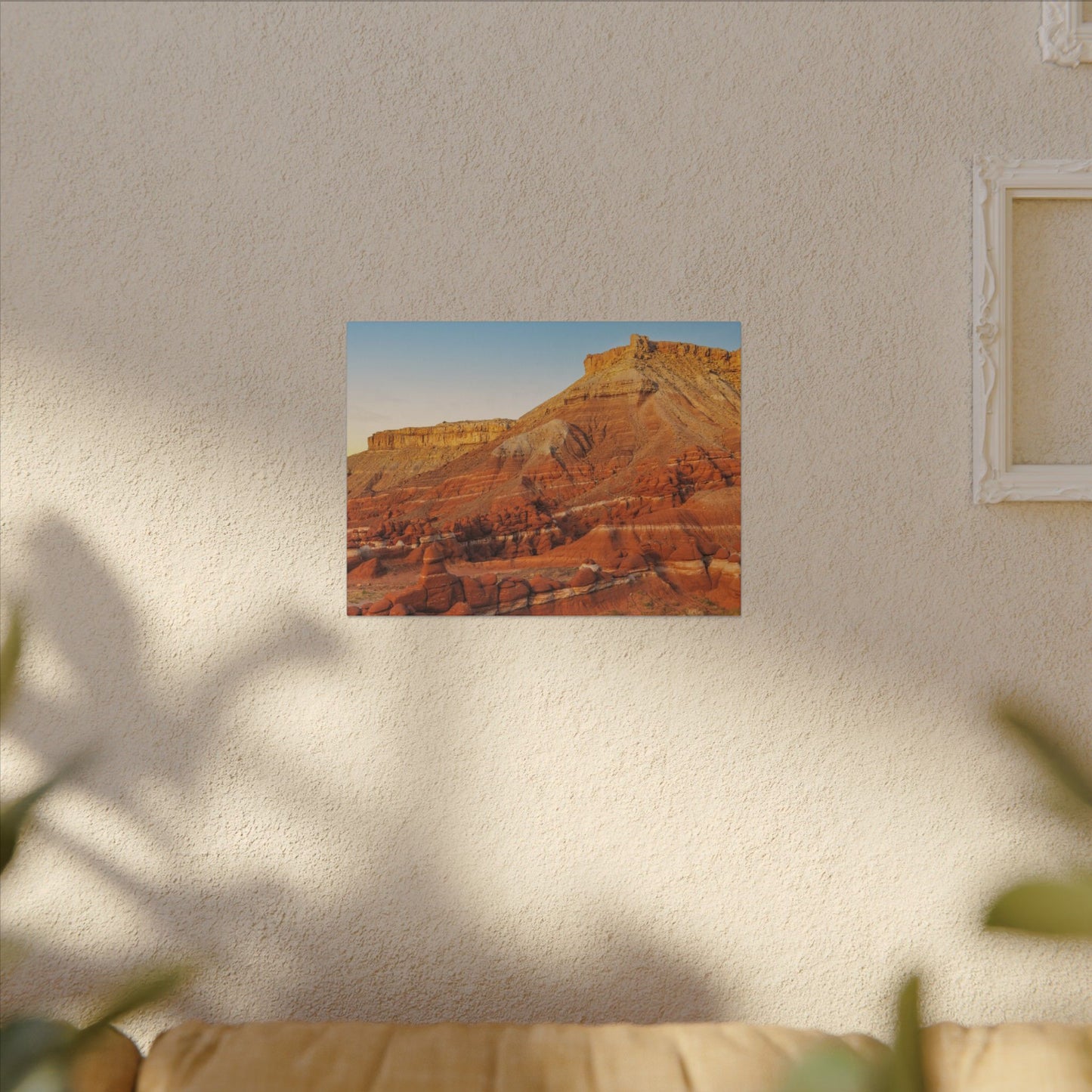 Little Egypt, Utah - Southwest Red Rock Landscape Canvas Print — Stretched Matte Wall Art